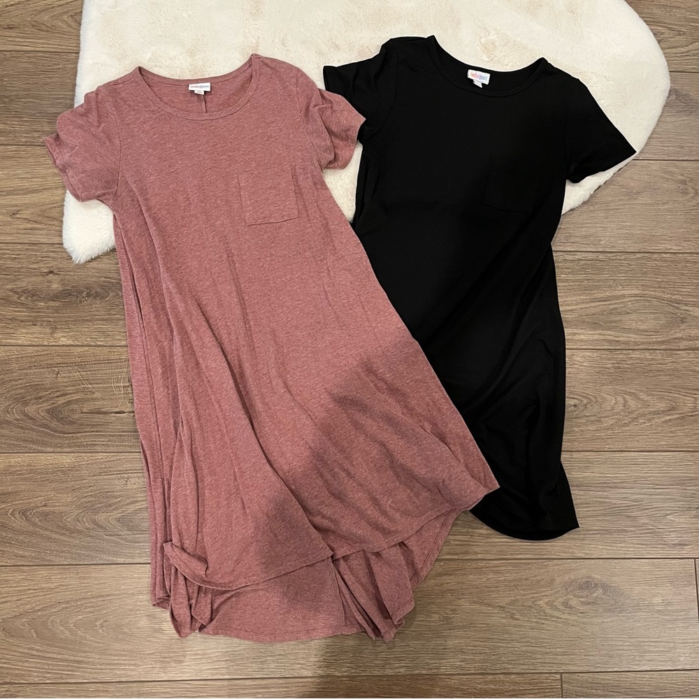 Bundle of LuLaRoe HiLo Swing Dresses Size XS